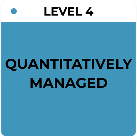 IT Asset Management/ ITAM-Reifegradstufe 4 – Quantitativ verwaltet, veranschaulicht Echtzeit-IT-Asset-Tracking, Automatisierung und Integration mit ITSM unter Verwendung von DC Vision.
