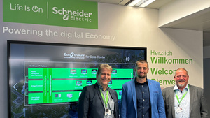 DC Vision und EcoStruxure IT Advisor ermöglichen Echtzeit-Überwachung im Rechenzentrum.