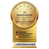 Zertifizierungen von DC Smarter: KI Innovator